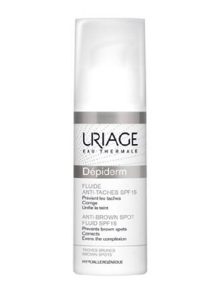 Uriage Depiderm Anti-Brown Spot Fluid SPF15<br>کرێمی ڕۆشنکەرەوەی پێست